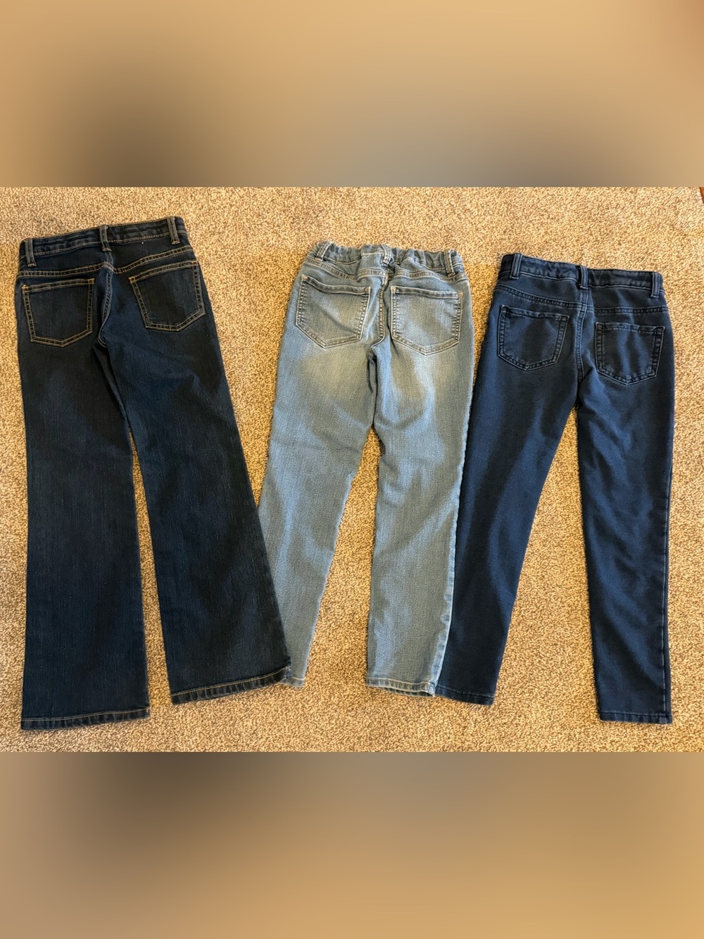 Girl’s Blue Denim Jean Lot - Picture 2 of 8